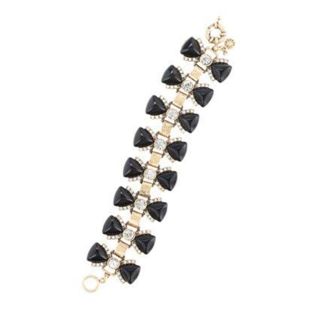 J. Crew Tuxedo Bows Bracelet NWT